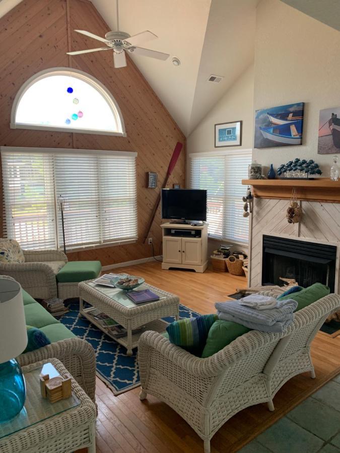 Pets Ok Rest A Shored A Secure And Comfortable Home Flat Screen T Vs In All Rooms Fully Stocked With Plenty Of Amenities Private Inground Pool Gas Fireplace Rents Sat To Sat Full Weeks Only Nags Head Exterior photo